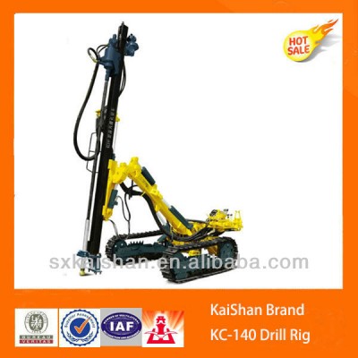 High torque coal mine drilling rig driven by compressed air