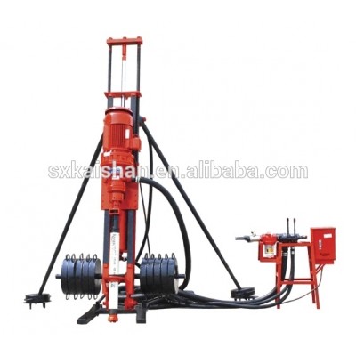 KQD120 25m multifunctional mini borehole drilling rig